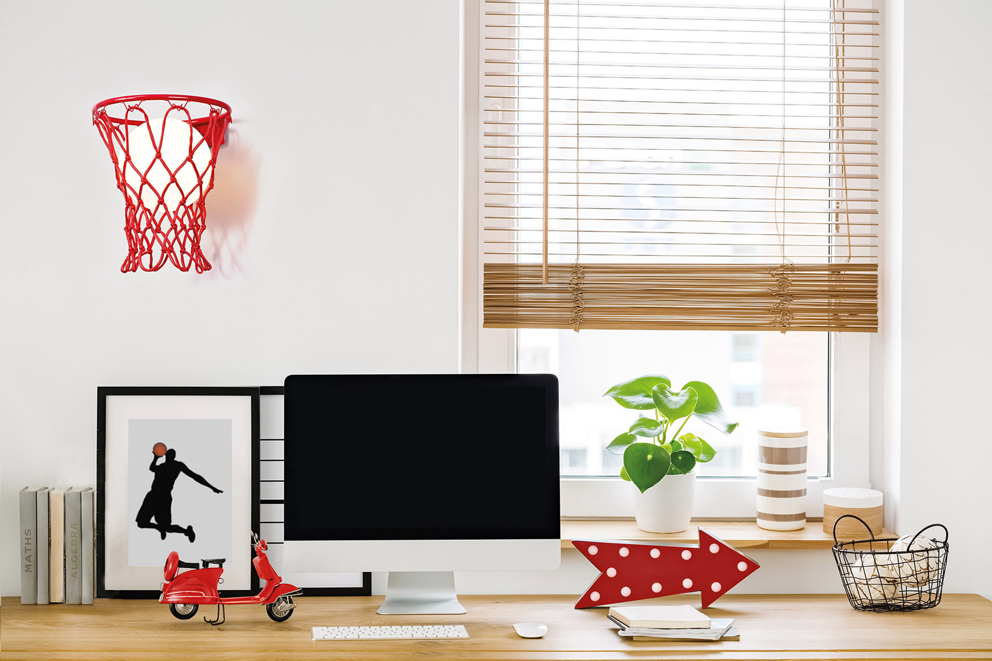 Basketball Wall Lights Mantra Armed Wall Lights
